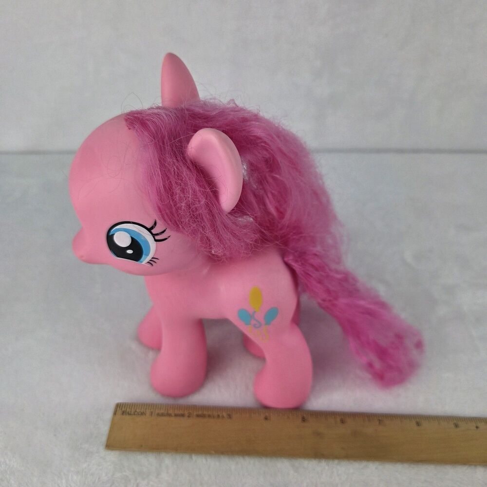 My Little Pony Pinkie Pie 9" Figure 2013 Hasbro Pink Toy Pony - Picture 3 of 16